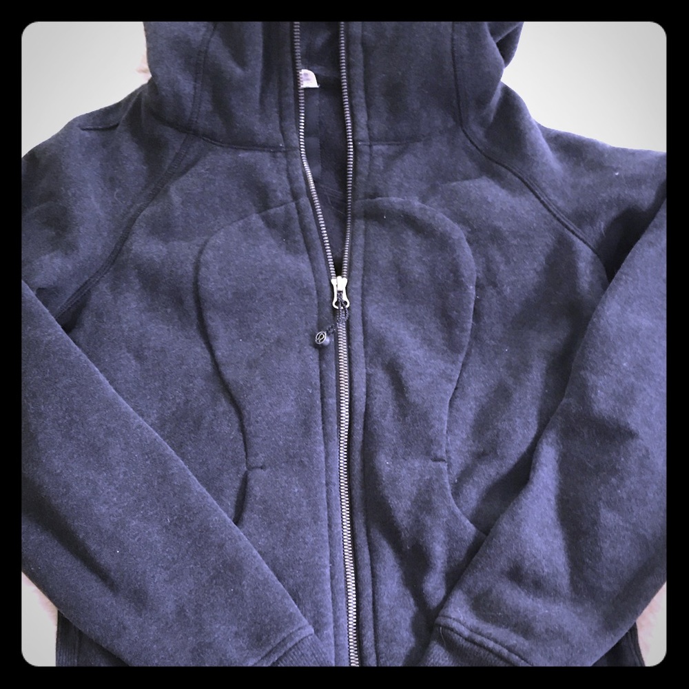 Lululemon Navy Hooded Zip Up